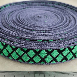 원단리본 양면인타 그린블랙 17마반 일괄