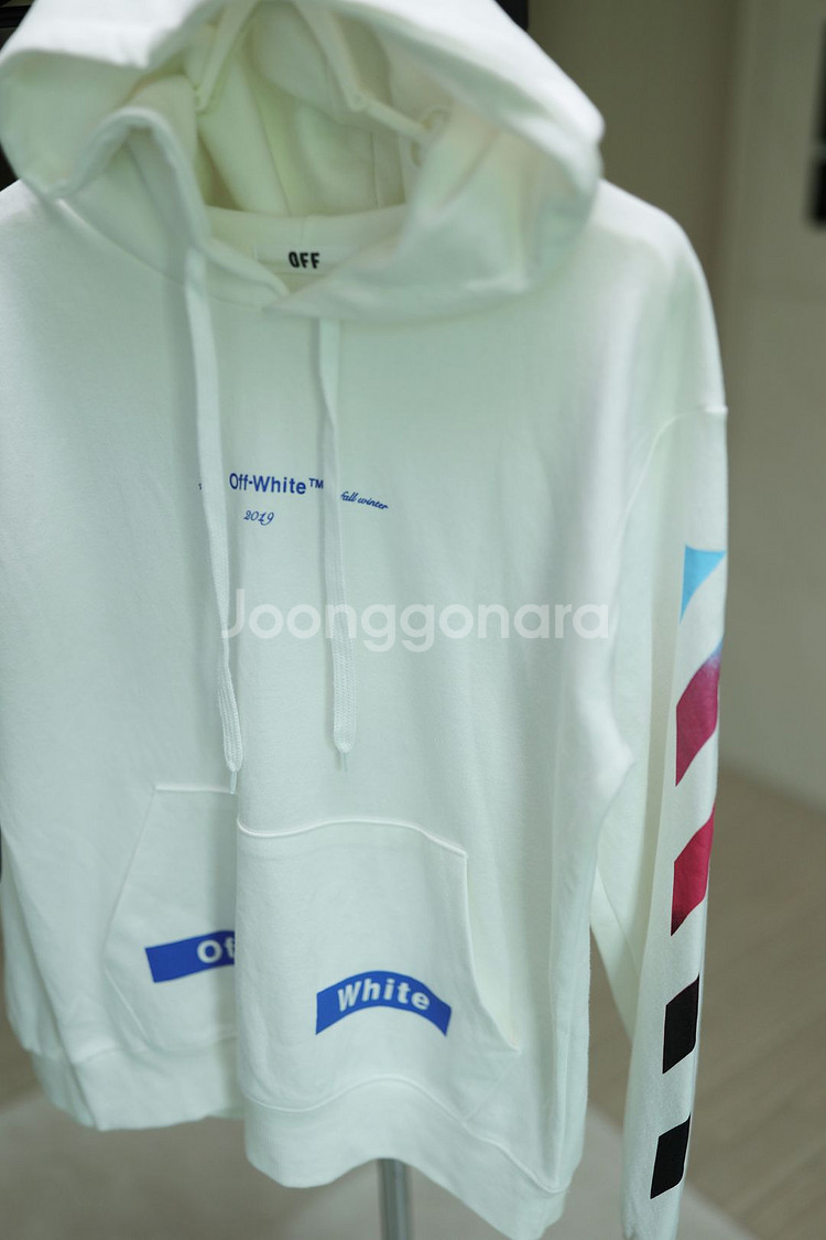 [오프화이트] 2019 FW 후드티 M사이즈--4