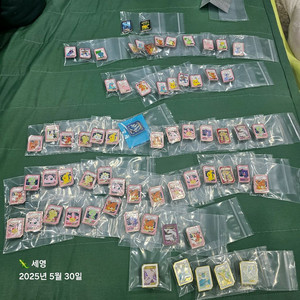 이삭토스트 포켓몬스터 뱃지 3탄 밤버전 14종세트