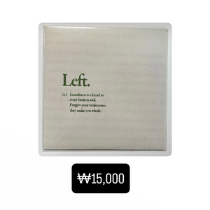핫펠트 LEFT 개봉 LP 엘피