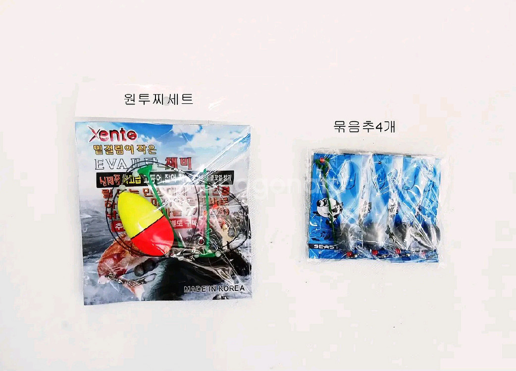 원투낚시대3m2대+4000번릴2대+릴줄+묶음추,찌세트--8