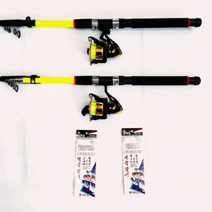 원투낚시대3m2대+4000번릴2대+릴줄+카드채비2개