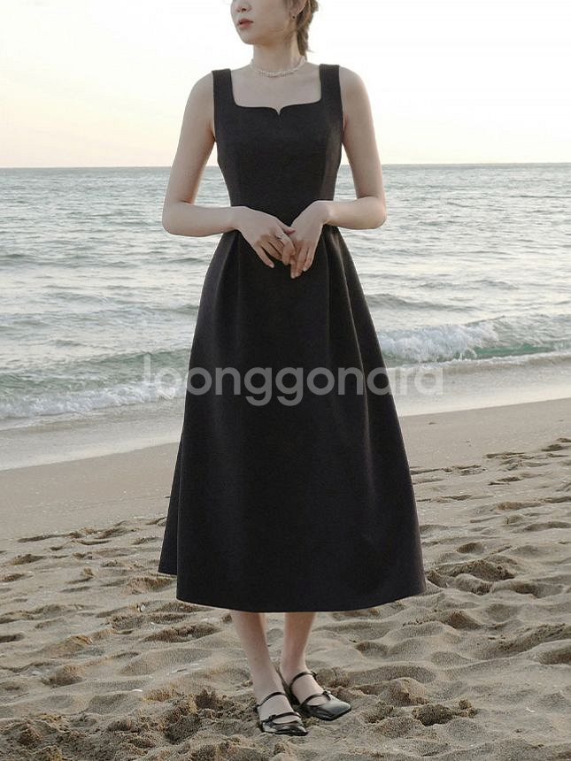 플로움 로즈바인 뷔스티에 원피스--1