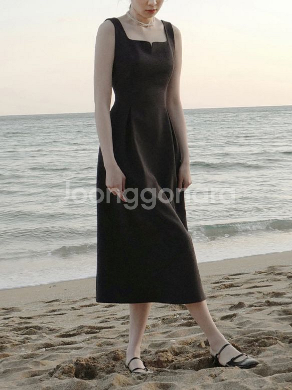 플로움 로즈바인 뷔스티에 원피스--2