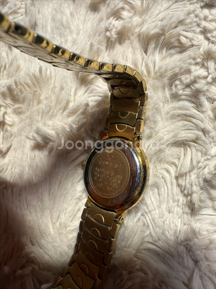 JEWELRY올메탈 금장 빈티지 여성시계팝니다--6