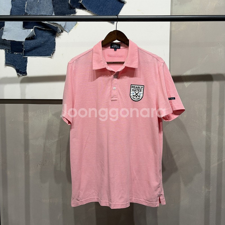 (105) 파리게이츠 골프 캐주얼 반팔 PK 카라티--0