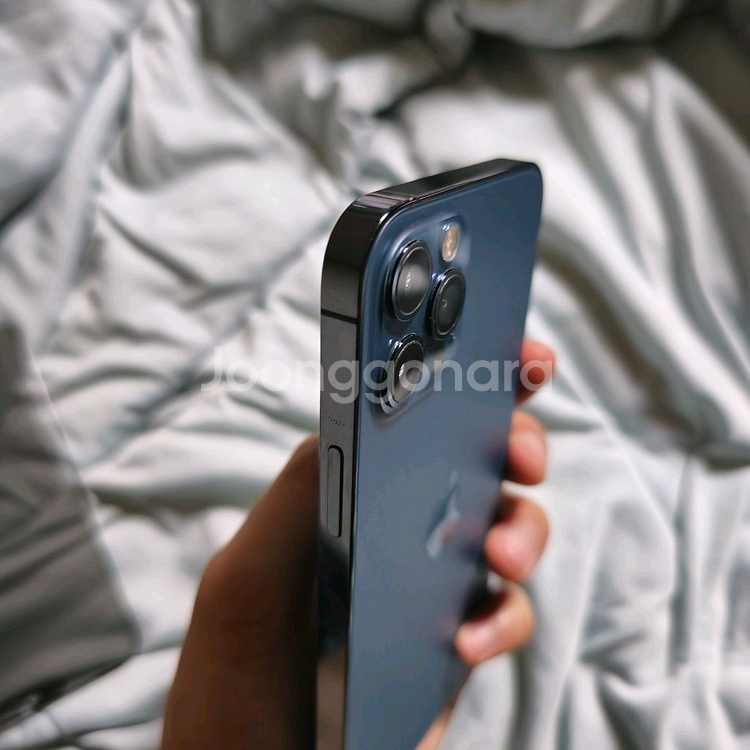 아이폰12pro 퍼시픽블루 128gb--2