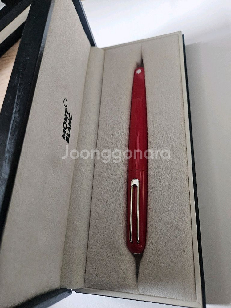 (가격내림)마크뉴슨 수성펜 레드유광--0