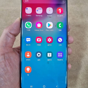 갤럭시S10 5G 실버 256GB SK공기계 중고폰