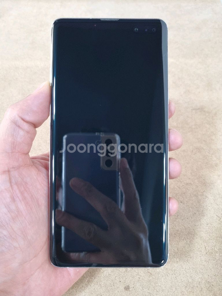 갤럭시S10 5G 실버 256GB SK공기계 중고폰--9