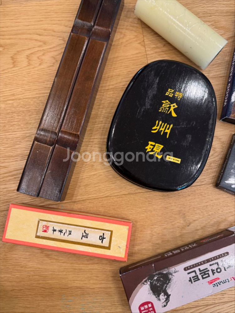 조각도, 먹 동양화 재료 그림--4