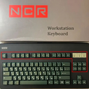 NCR80 레트로 감성 윤활 커스텀 작업 기계식 키보드