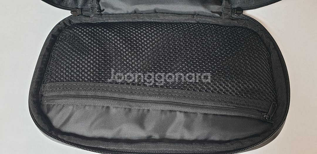 (미사용) JDIX 카메라 가방 소품가방 파우치 블랙--8