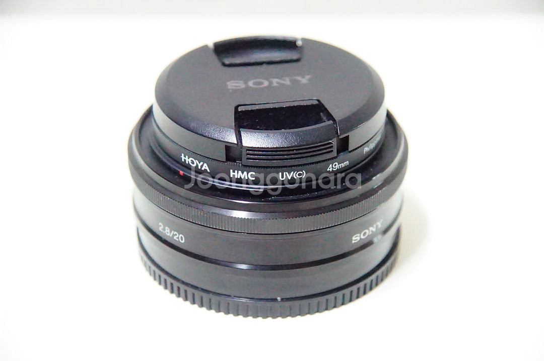 [소니] 팬케익렌즈 20mm f2.8팝니다.--1