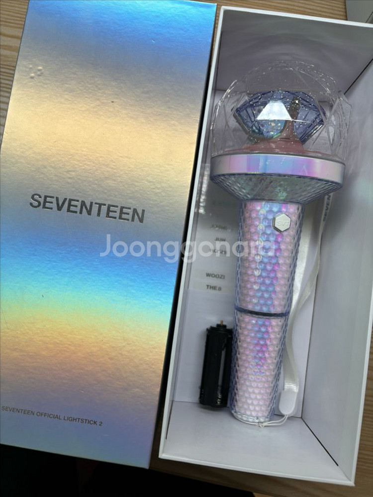 세븐틴굿즈 일괄 응원봉뉴럿봉 나눔 무나 세븐틴 10주년--2