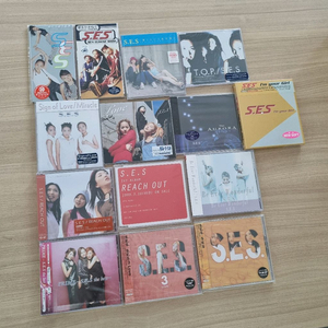 S.E.S. 일본음반 신품 미개봉 세트