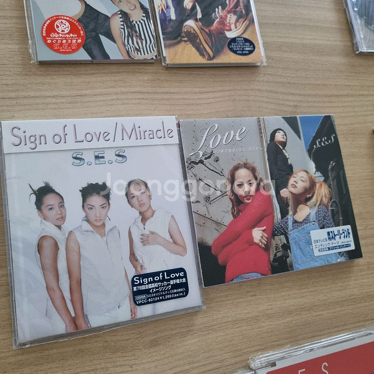 S.E.S. 일본음반 신품 미개봉 세트--4