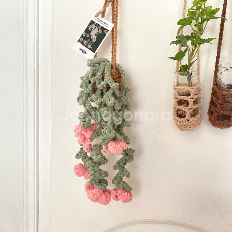 행잉 식물 뜨개--1