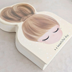 핀종이 눈감은소녀 50장 일괄