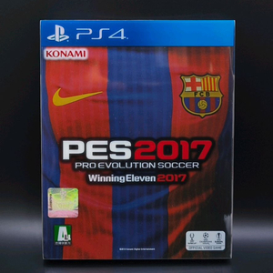 무배 플스4 PES2017 바르셀로나에디션 스틸북