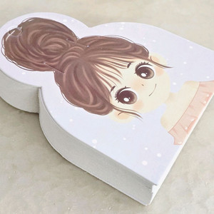 핀종이 소녀 50장 일괄