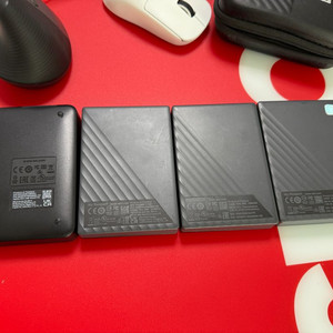 WD 4tb, Toshiba 2tb 외장하드