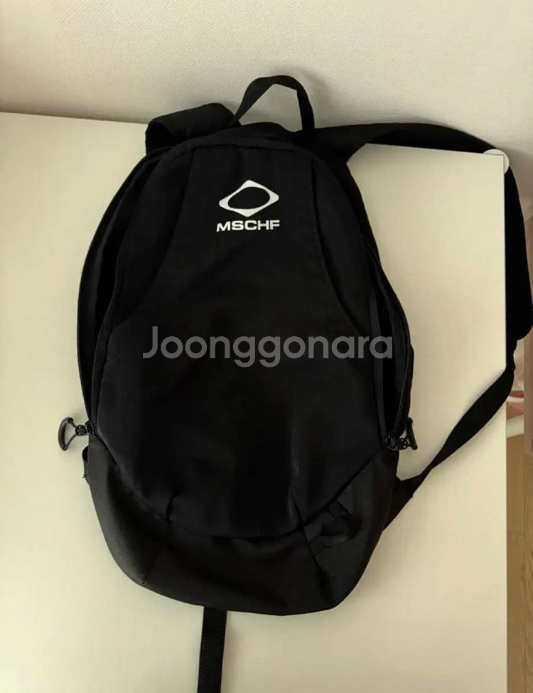 미스치프 롬버스 백팩 블랙--1