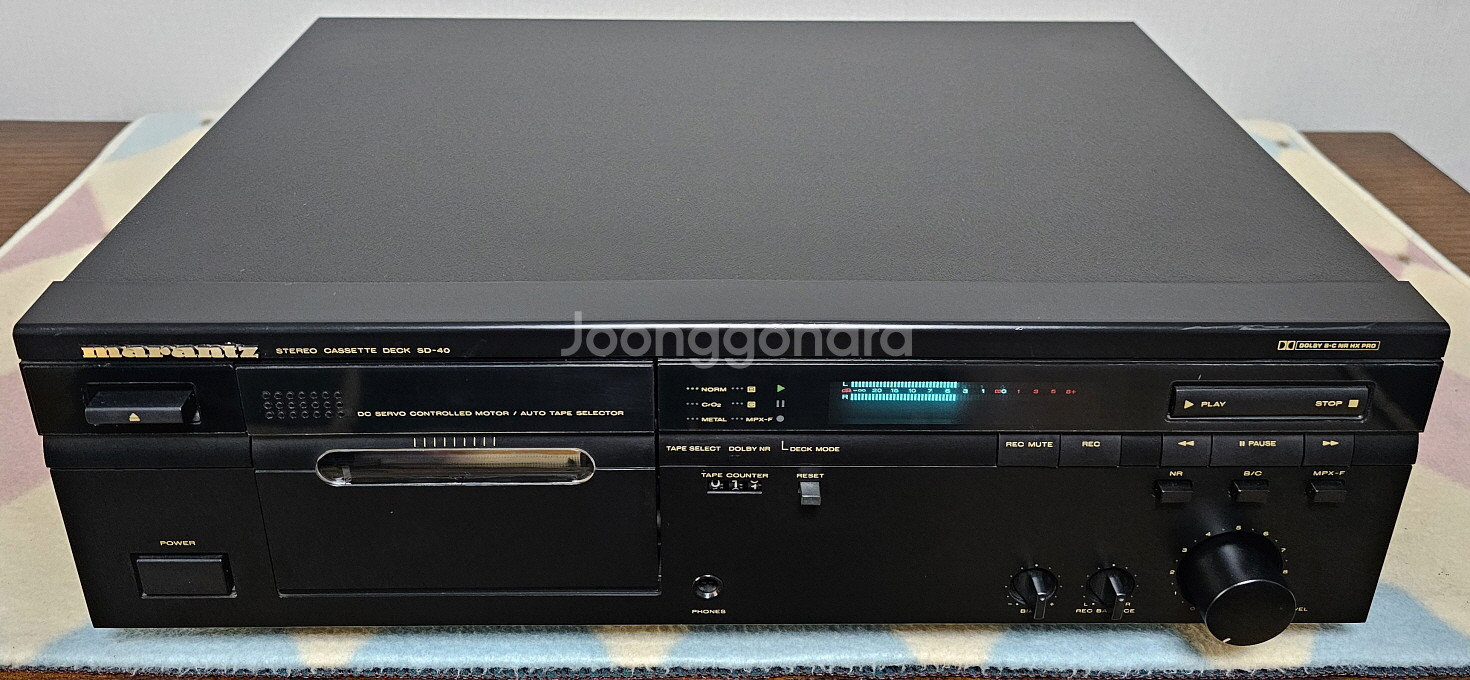마란즈 카세트 데크 SD-40--0