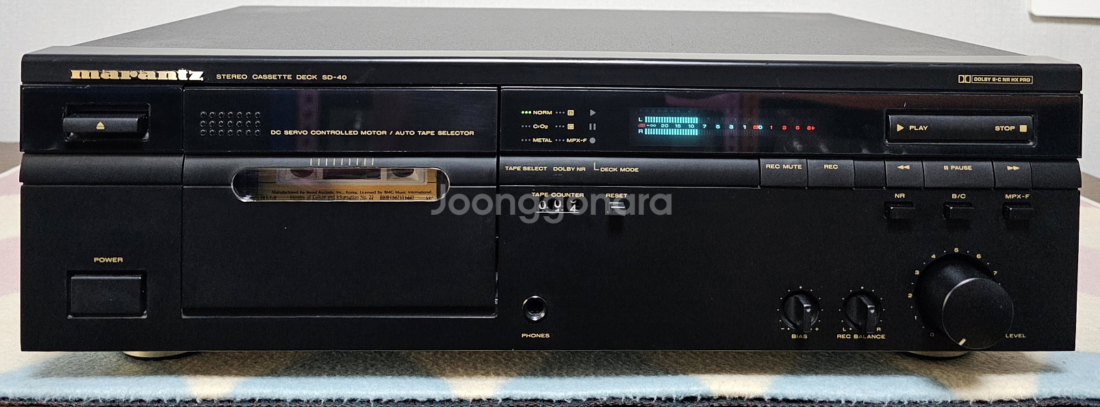 마란즈 카세트 데크 SD-40--2