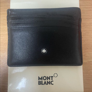 몽블랑 카드지갑 급처