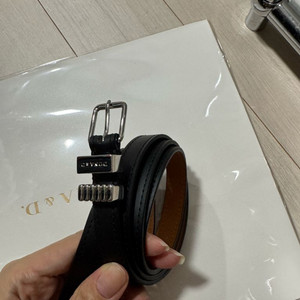 도나앤디 니스 가죽 벨트 은징 롱사이즈