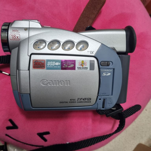 캐논 ntsc zr45 디지털 캠코더 레트로 카메라