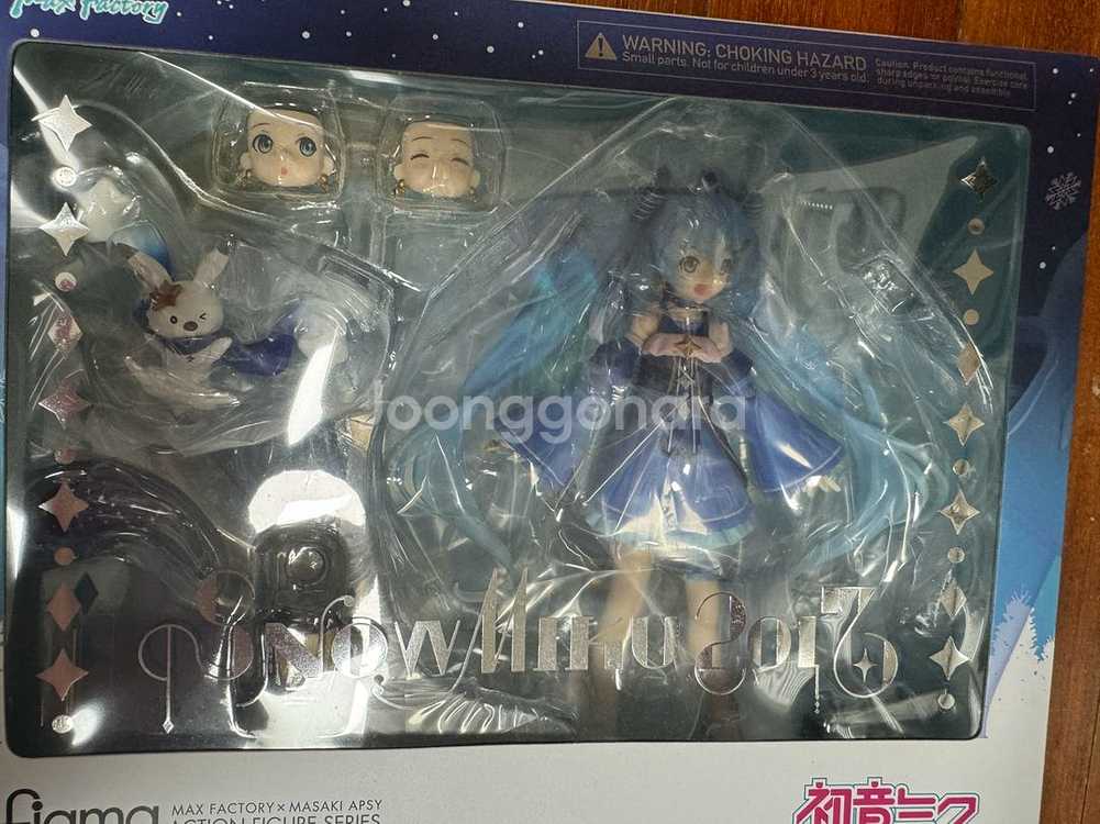 figma 하츠네미쿠 유키미쿠 피규어 미개봉--2