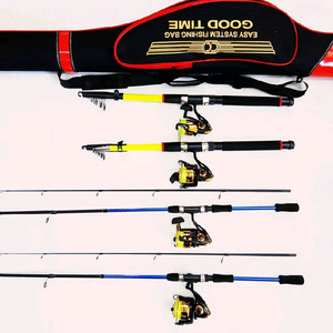 원투낚시대3m2대+루어데1.8m2대+릴4대+릴줄