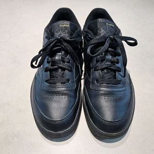 리복 클럽c85 트리플블랙 265