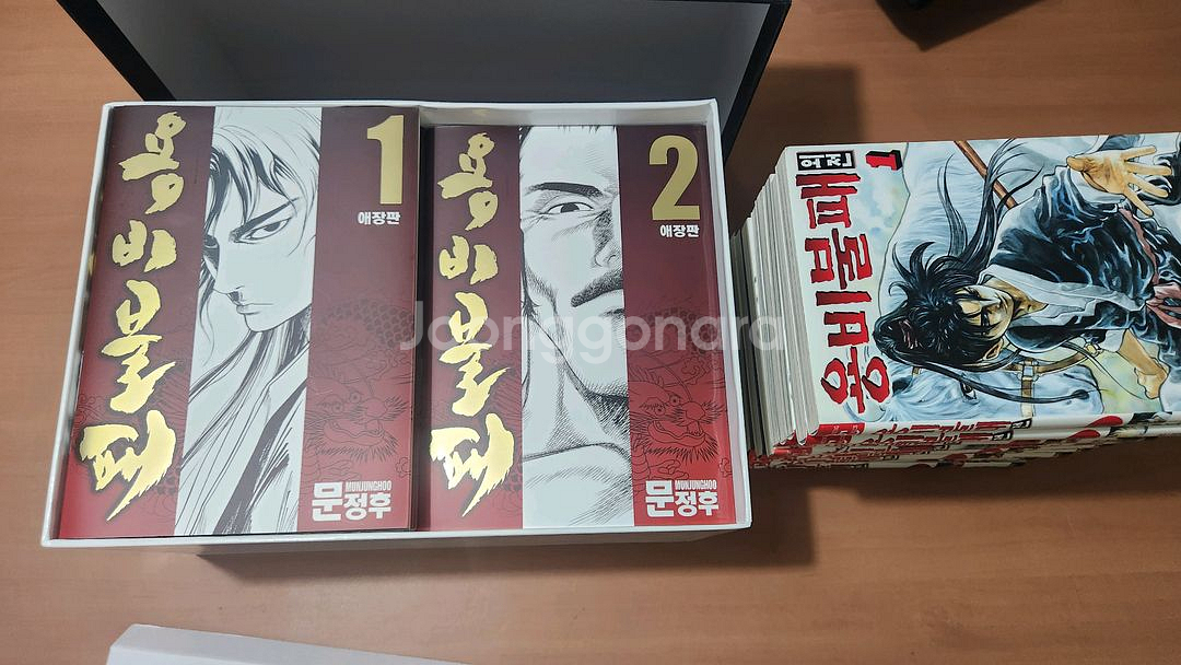 용비불패 애장판 1~15 박스 + 외전 1~12 새책급--1