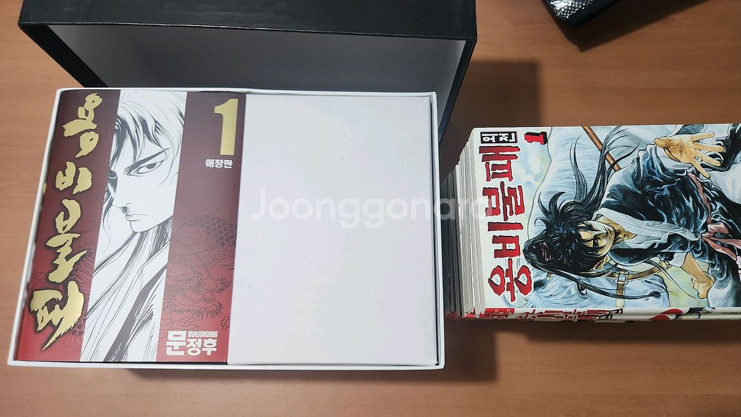 용비불패 애장판 1~15 박스 + 외전 1~12 새책급--2