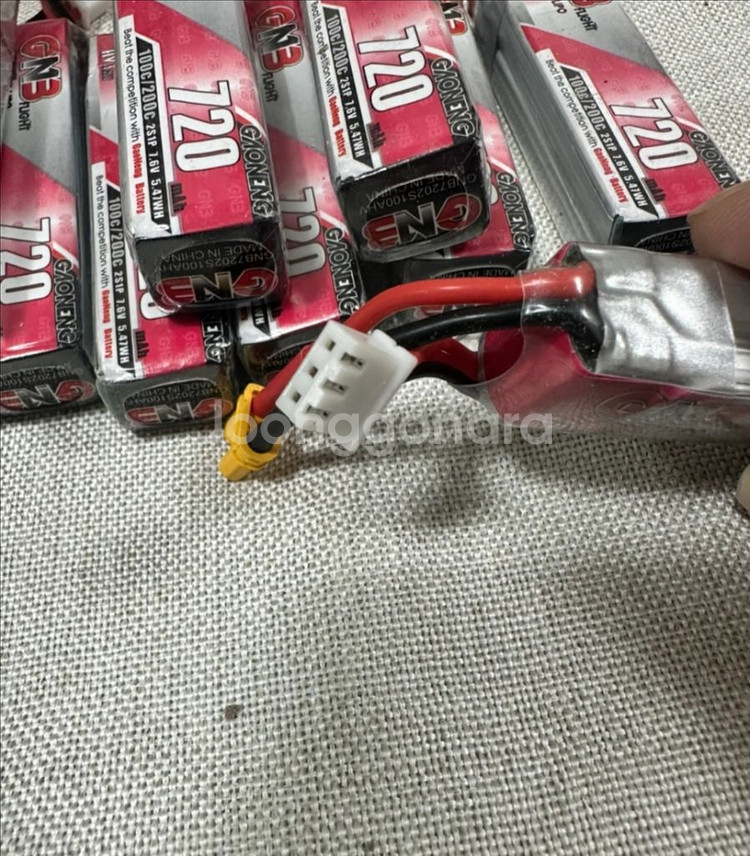 GNB 720mAh 배터리 새상품 10개세트--4