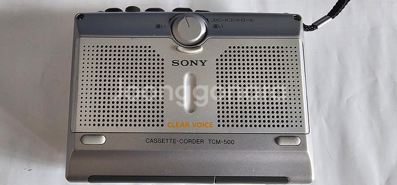 SONY TCM-500 워크맨 작동품--1