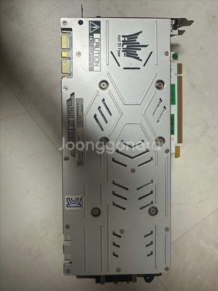 GTX980TI HOF 그래픽카드 택포--2