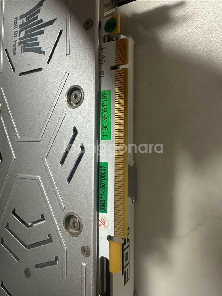 GTX980TI HOF 그래픽카드 택포--8