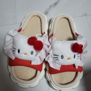 귀여운 키티 실내슬리퍼
