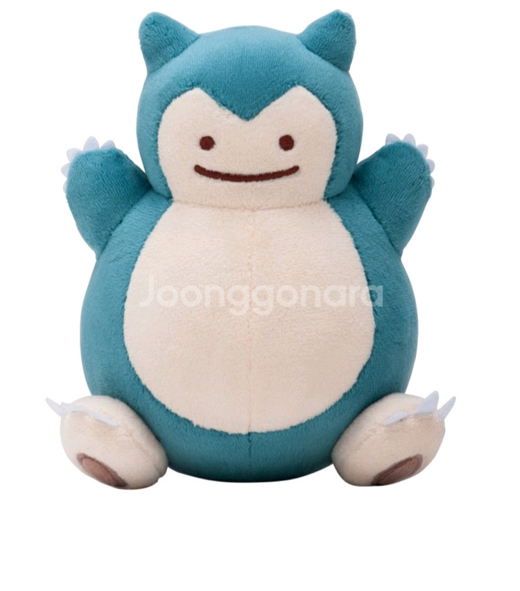 포켓몬센터 봉제인형 메타몽 잠만보--0