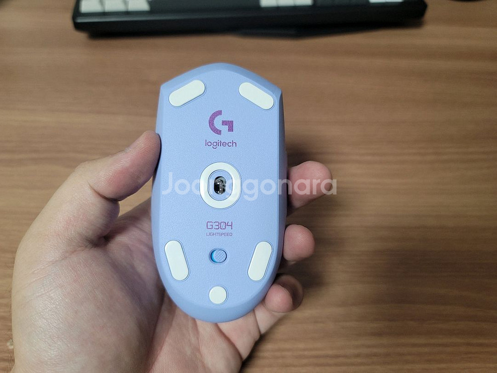 로지텍 G304 연보라 사무용 저소음 무선 마우스--7