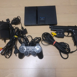 ps2 75005슬림블랙 건콘 팝니다