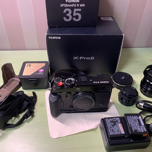후지 x-pro2,후지 xf 35mm및 렌즈 등 세트