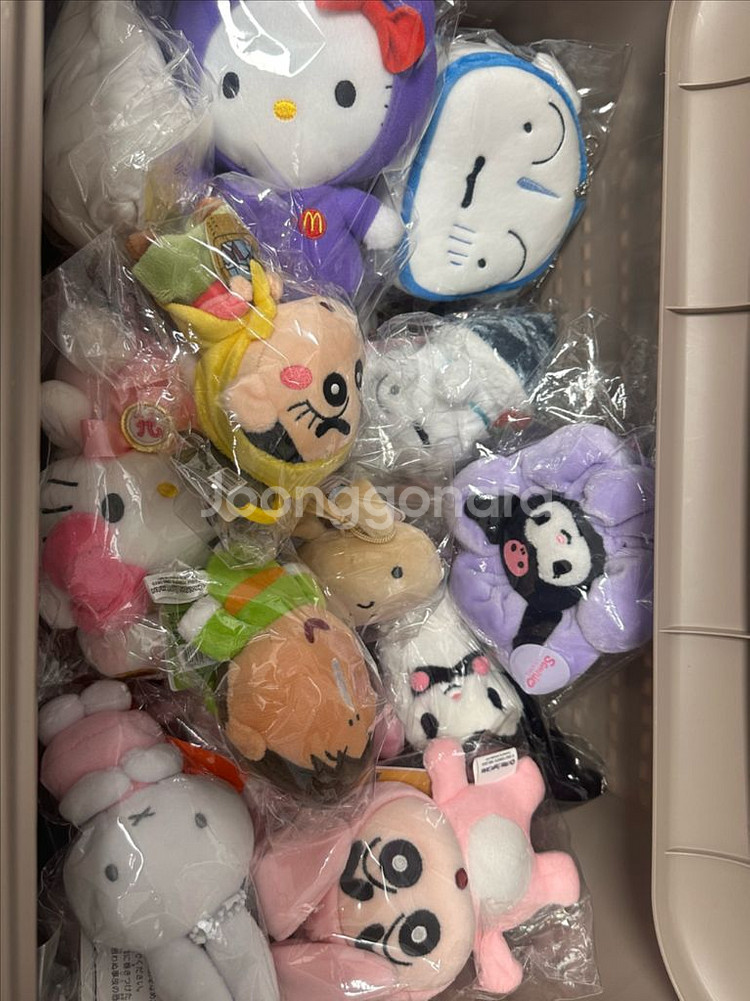 산리오 짱구 치이카와 먼작귀 캐릭터 키링 인형--2