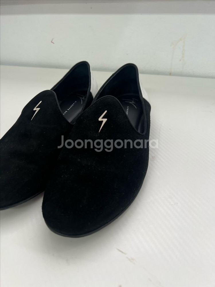 정품) 쥬세페자노티 스웨이드 로퍼 255--1