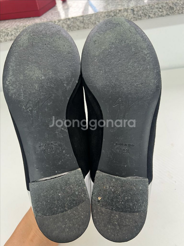 정품) 쥬세페자노티 스웨이드 로퍼 255--9