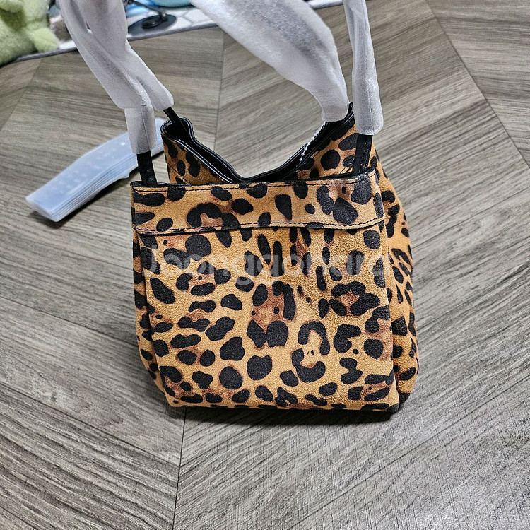 소가죽 호피 미니토트 크로스백 2가지 모두(미사용)--1